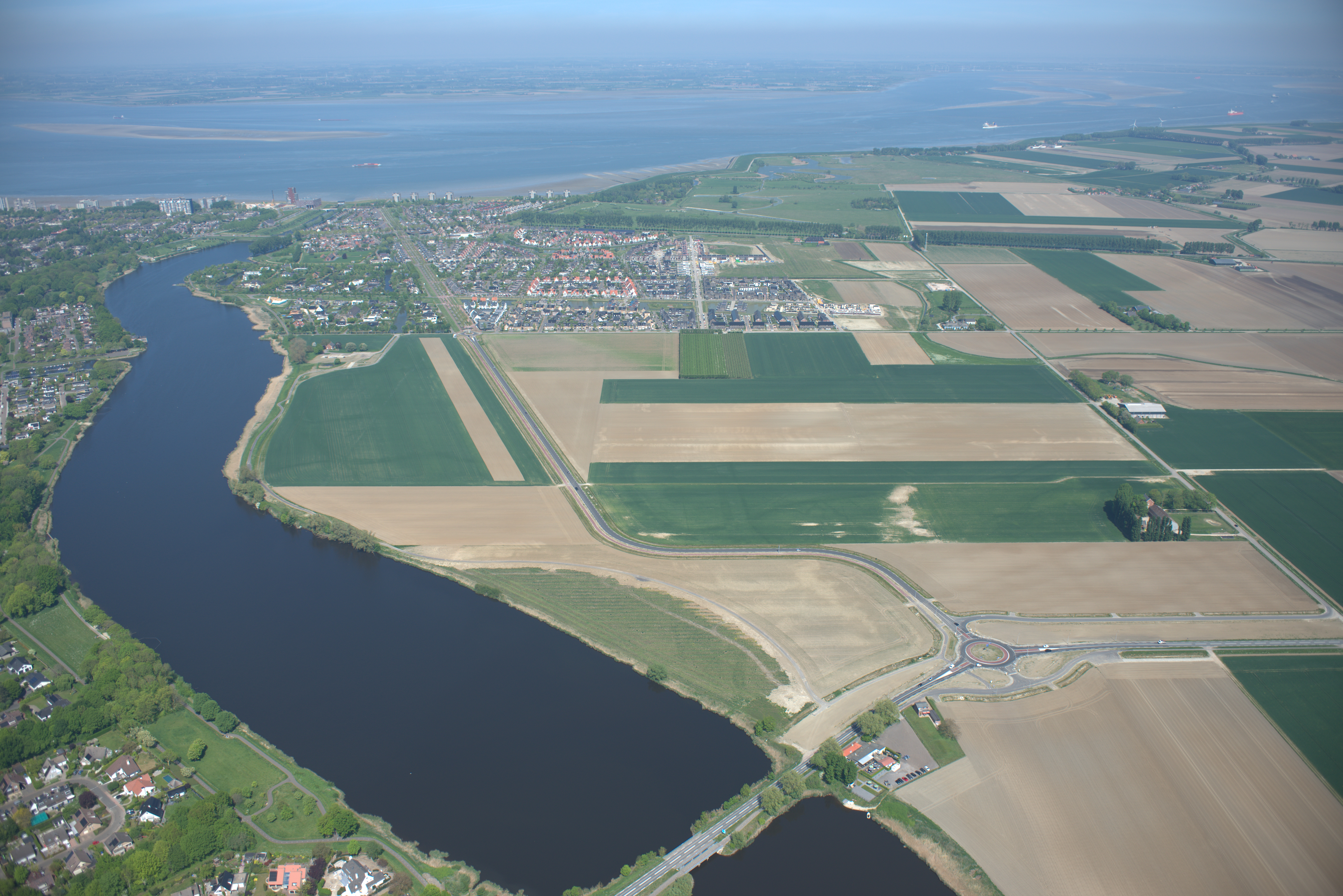 Laan van Othene vanuit de lucht