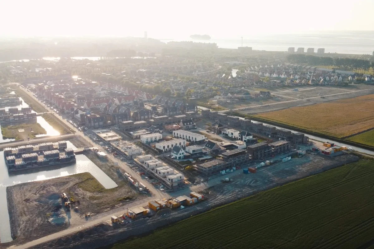 Othene Zuid vanuit de lucht