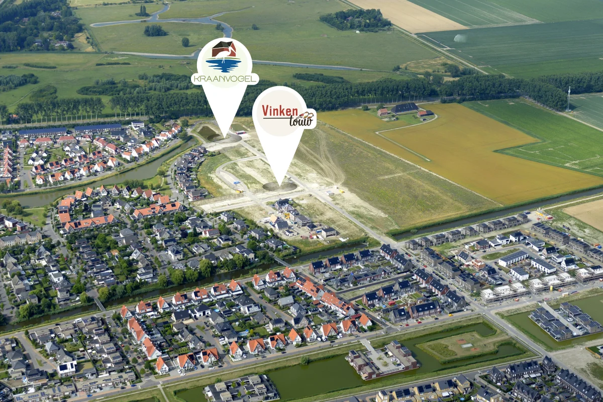 Bouw Vinkentouw en Kraanvogel gestart!